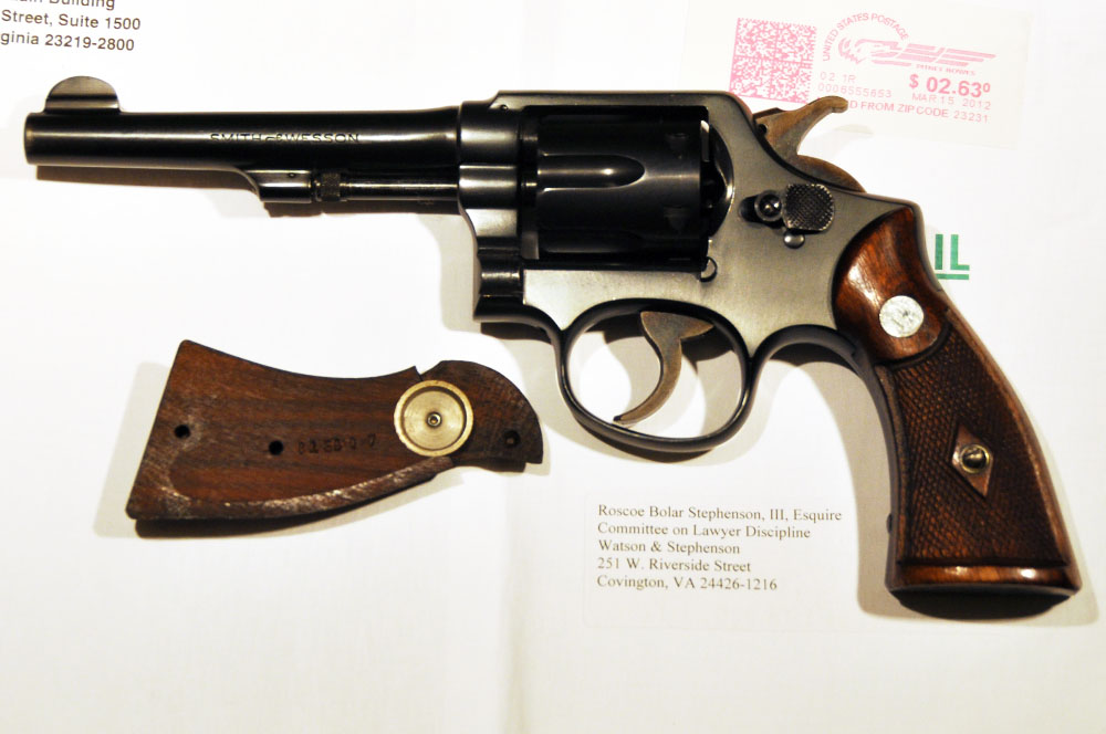 Smith wesson model 10 serial number location